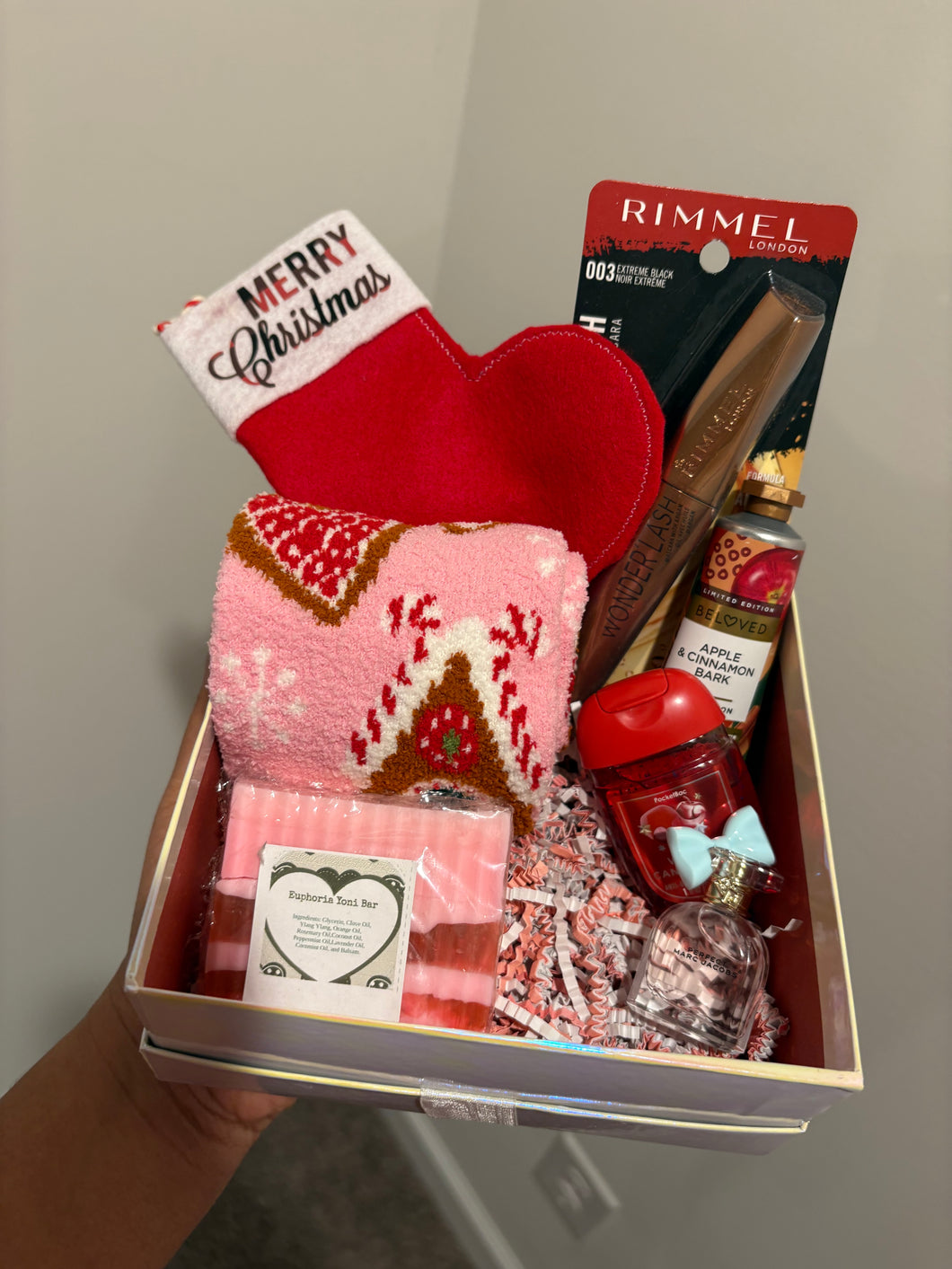 Pink Christmas Mini Box