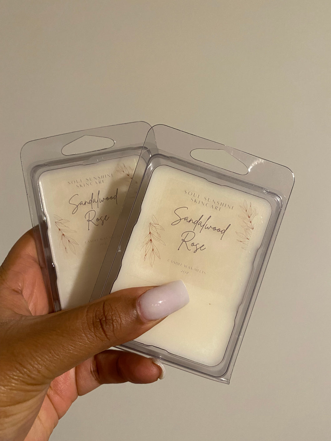 Sandalwood + Rose Candle Melt